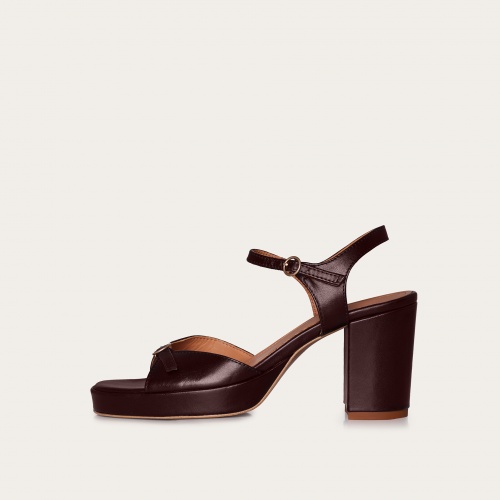Vivienne Sandals, mahogany OUTLET